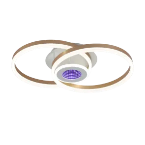 Decorative LED ceiling light 92 W 3CCT | OPALGLOW-92W