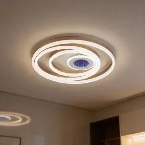 Decorative LED ceiling light 164 W 3CCT | OPALGLOW-164W
