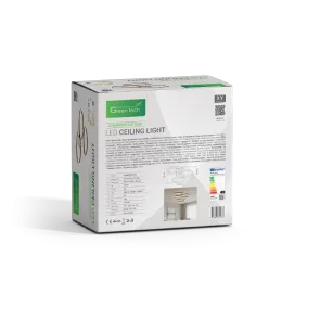 Brown LED light 108 W 7560 lm 3CCT | LUMAPRESTIGE-108