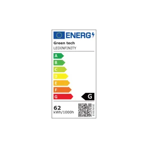Pametna LED svetilka 62 W 2700–6500 K | LEDINFINITY