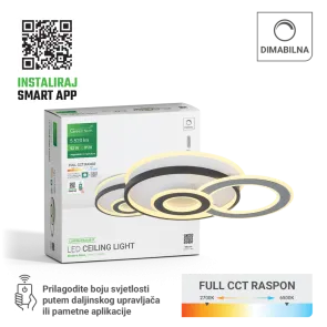 Smart LED light 92 W 2700–6500 K | LUMINAFRAME-R