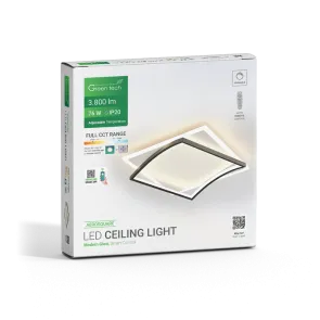 Pametna LED svetilka 76 W 2700–6500 K | AEROSQUARE