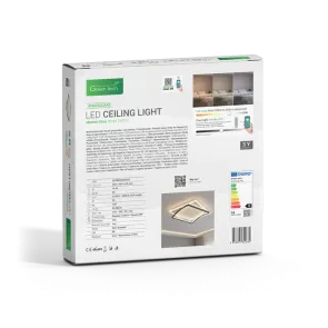 Pametna LED svetilka 76 W 2700–6500 K | AEROSQUARE